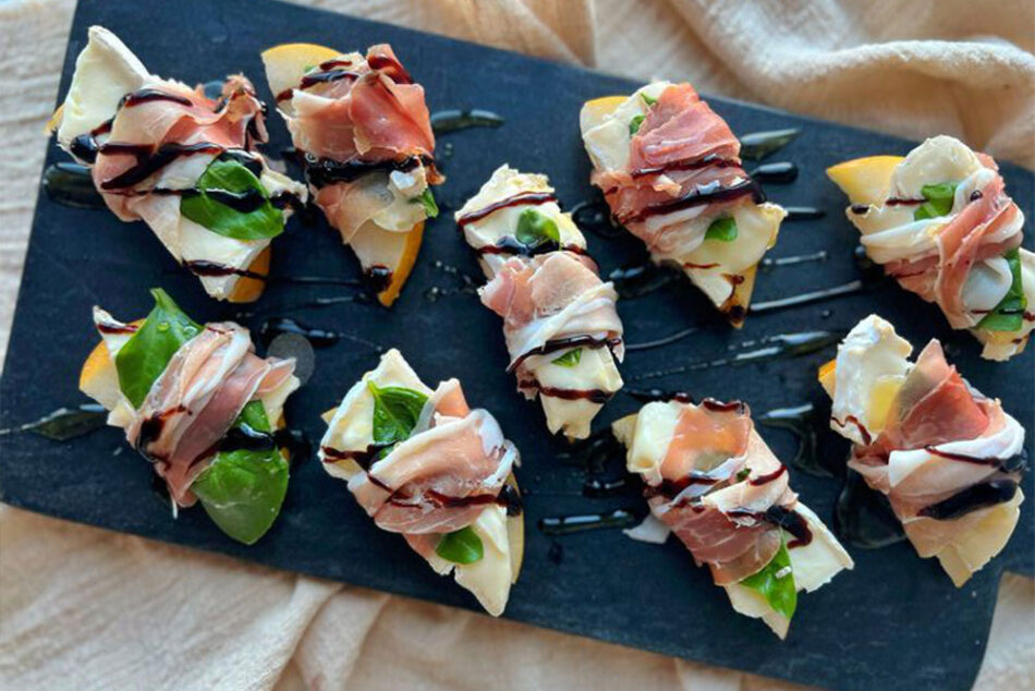 Pear & Prosciutto Wrap-Ups